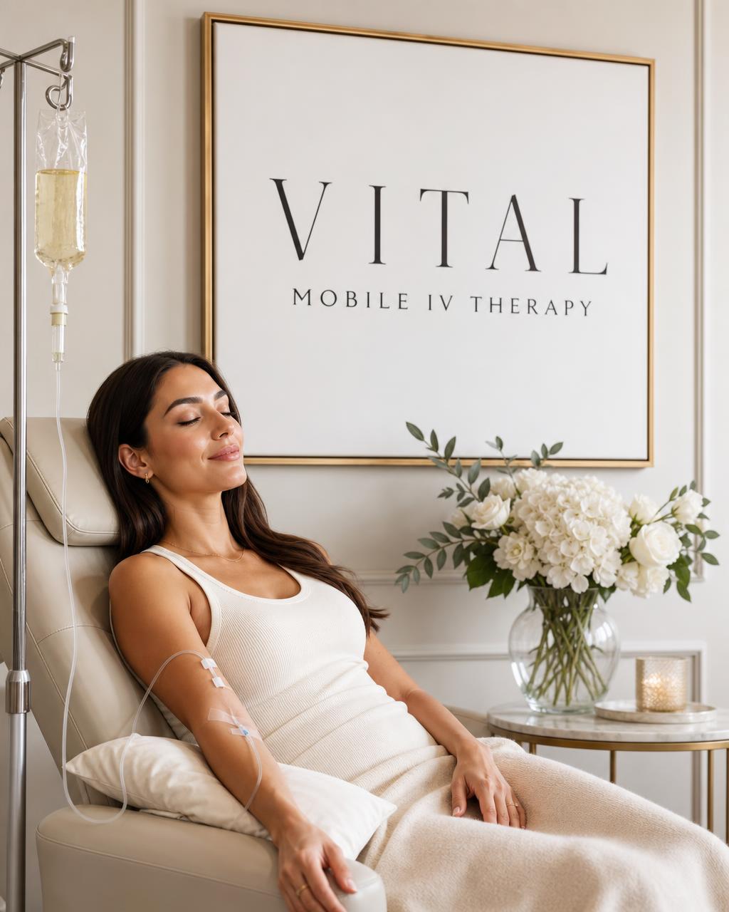 Beauty & Radiance IV therapy lifestyle image