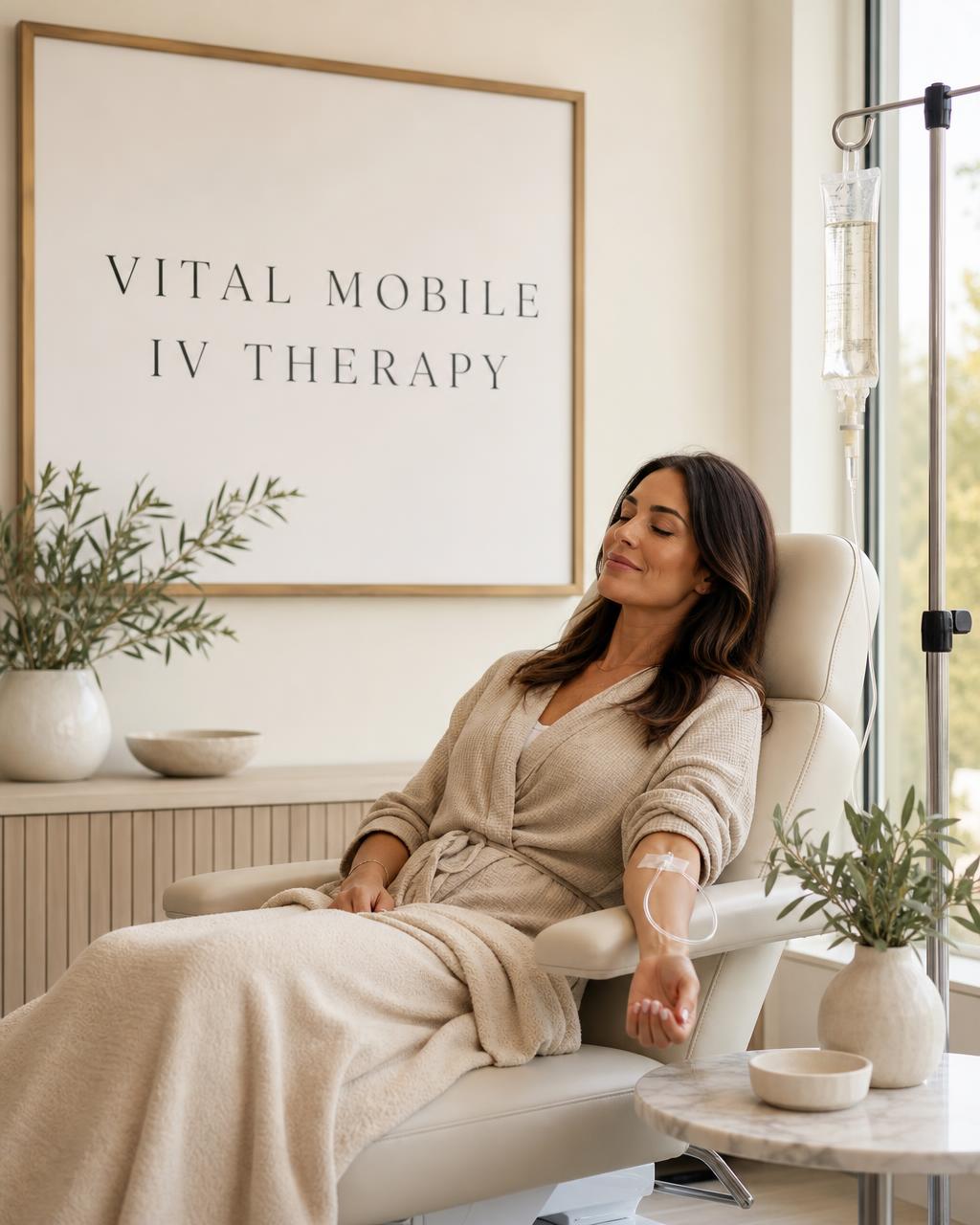 Myers' Cocktail IV therapy lifestyle image